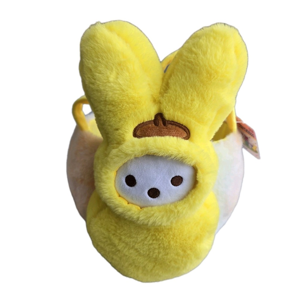 NEW Peeps x HELLO KITTY Easter Basket w/ Handle Bunny Rabbit Plush Basket Blue